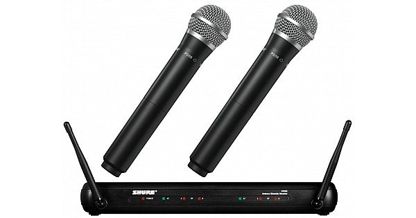 Jual Shure SVX288/PG58 Dual Vocal Wireless System